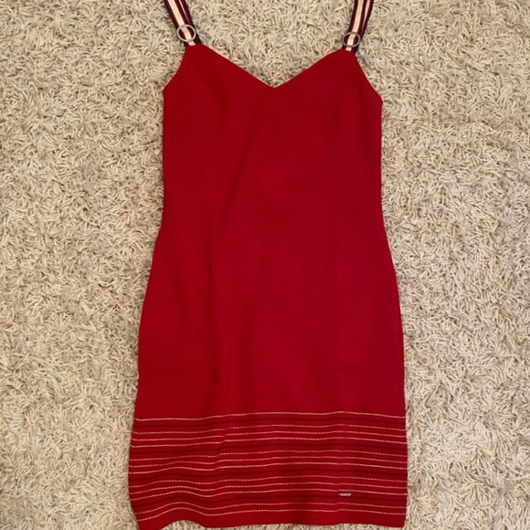 🌹NWT Ted Baker Lanchal Stitch Detail Mini Dress - Picture 9 of 14